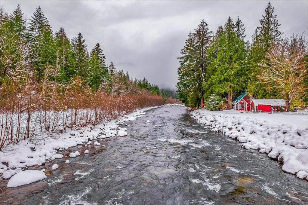 New: Steps From White River Near Mount Rainier National Park Greenwater Extérieur photo